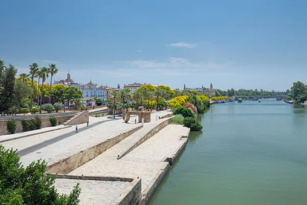 Sevilla Vistas Mar Ciudad Andalucía España — Foto de Stock