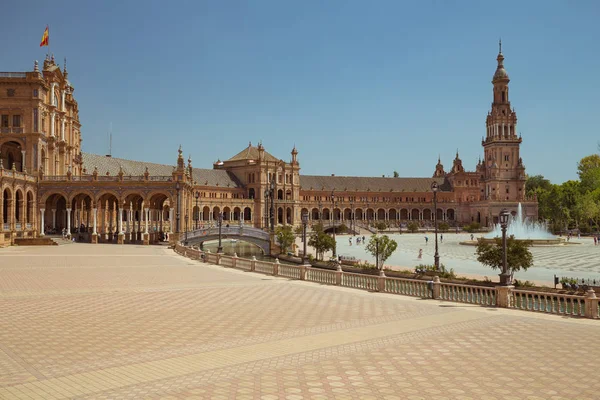 Plaza España Sevilla Andalucía España —  Fotos de Stock