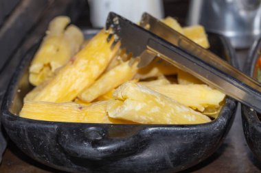 manyok. Güney ve Orta Amerika geleneksel sebze yemekleri