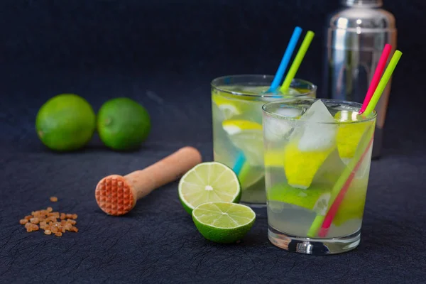 View Traditional Tropical Drink — Stock Photo, Image