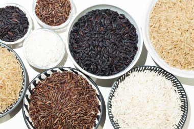 çiğ pirinç çeşitleri