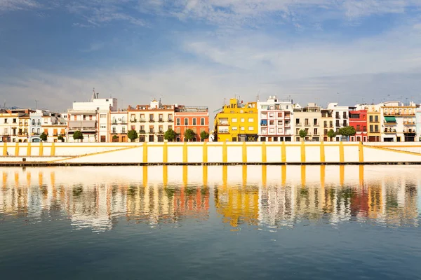 Sevilla España Vista Mar Arquitectura Histórica Del Barrio Triana — Foto de Stock