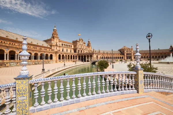 Plaza España Sevilla Andalucía España — Foto de Stock