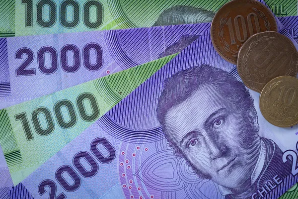 チリのお金のペソ — ストック写真