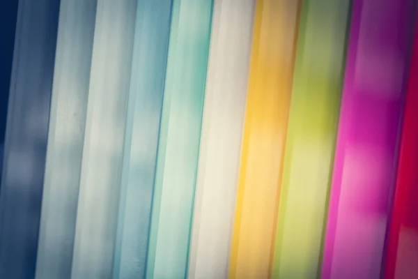 Renkli Cam Cam Öğeleri Kaplama Için — Stok fotoğraf