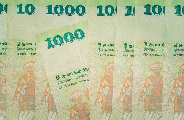 スリランカ ルピア な宗派からのお金 — ストック写真