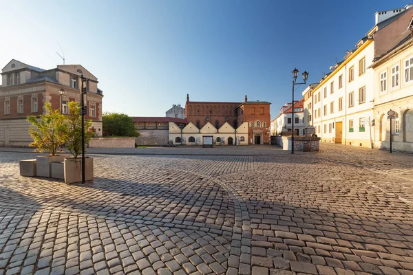 Kraków Rynku Dzielnicy Żydowskiej Dzielnicy Kazimierz — Zdjęcie stockowe