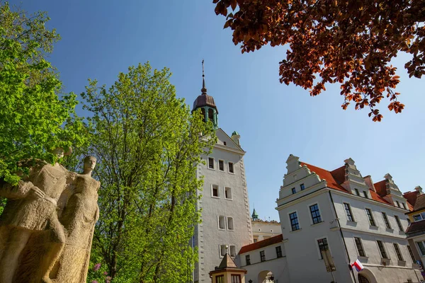 Szczecin Historyczna Architektura Zamku — Zdjęcie stockowe