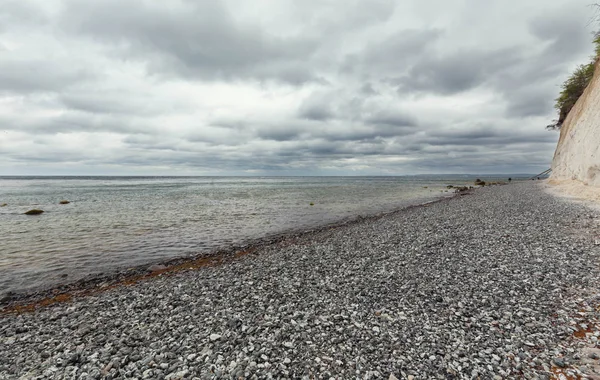 Прибрежный Пейзаж Балтийское Море Национальном Парке Жасмунд Острове Руген Германии — стоковое фото