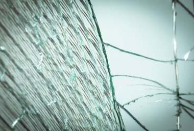 kırık cam / soyut arka plan