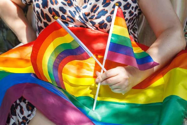 Bandera del arco iris gey fotos de stock, imágenes de Bandera del arco iris  gey sin royalties | Depositphotos