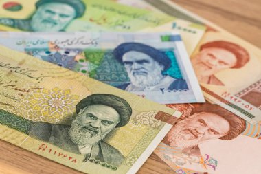 İran para birimi, riyaller, çeşitli kağıt banknotlar