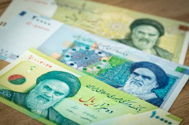 İran para birimi, riyaller, çeşitli kağıt banknotlar