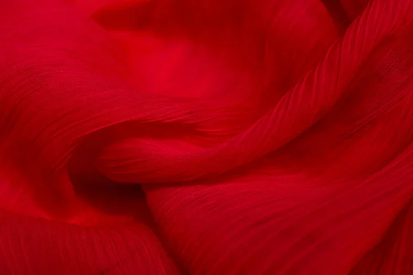 Textura Têxtil Vermelho Fundo Fundo Vermelho Abstrato Textura Tecido Vermelho — Fotografia de Stock