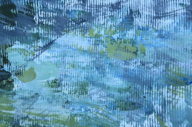 Bir taş Surface.Abstract Soyut Mavi Wall.Blue boya ile kopya alanı çok renkli Background.Wall doku Grunge arka plan bulanık. Mavi boya kağıt üzerinde. Mavi boyalı duvar. 