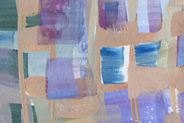 Soyut boyalı desen arka plan. Duvar kağıdı veya arka plan için soyut karışımlı doku kaplaması. Soyut resim. Renkli Grunge arka plan.