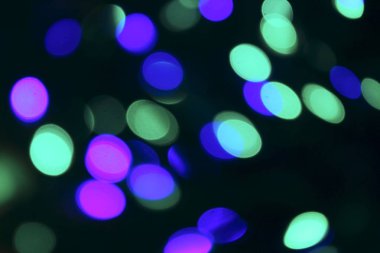 Soyut mavi renkler. Renkli arka plan. Renkli doku. Arka plan doku. Mavi arka plan. Bulanık görüntü mavi ışık. Koyu arka plan bulanık ışıkları. Bulanık resim.