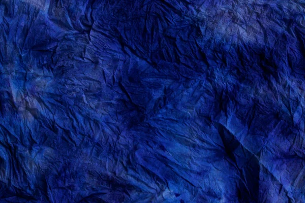 Nanılmaz Koyu Mavi Boyalı Background Blurred Arka Plan Doku — Stok fotoğraf