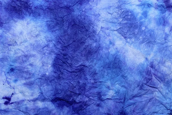 Impresionante Fondo Pintado Azul Textura Abstracta Borrosa Fondo Color Azul —  Fotos de Stock