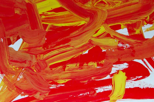 Расплывчатый Абстрактный Фон Красный Желтый Цвета Фона Красная Окрашенная Текстура — стоковое фото