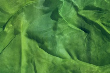 Renkli arka plan. Renkli Tekstil doku. Yeşil renk soyut atış.