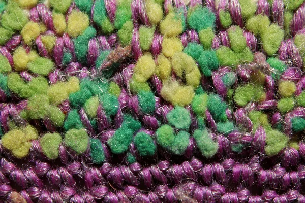 Abstracte Textuur Achtergrond Kleurrijke Textiel Textuur Horizontale Schot Van Textiel — Stockfoto
