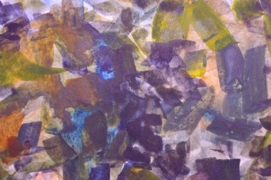 Boyalı duvar arka planının bulanık görüntüsü. Metin için çok sayıda kopyalama alanı içeren soyut renkli arka plan.