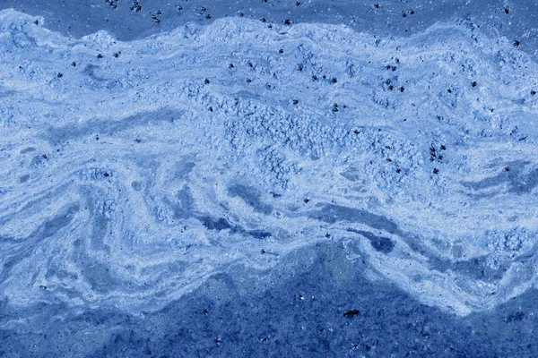 Розмиті Текстури Фону Обрізаний Знімок Брудної Води Вид Зверху Екологія — стокове фото