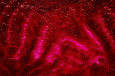 Soyut Kırmızı dokular arka plan. Bulanık soyut kırmızı doku. Pancar deseni, yakın çekim.