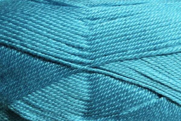 Abstract Blue Background Knitting Cropped Shot Blue Wallpaper Abstract Knitting — Stock Photo, Image