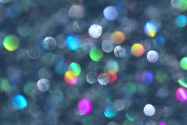 Bulanık görüntü. Renkli soyut arka plan. Renkli ışığın bulanık görüntüsü. Bulanık ışıklar arka plan.