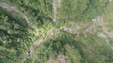 Endonezya'nın doğası. Java adası. Merapi Dağı. 