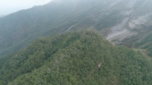 Aard Van Indonesië Het Eiland Java Mount Merapi — Stockvideo