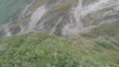 Endonezya'nın doğası. Java adası. Merapi Dağı. 