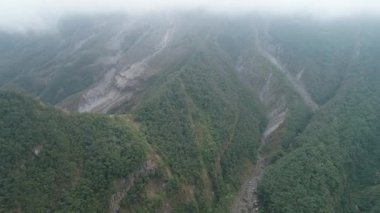 Endonezya'nın doğası. Java adası. Merapi Dağı. 