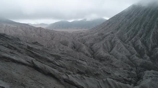 Aard Van Indonesië Het Eiland Java Mount Bromo — Stockvideo