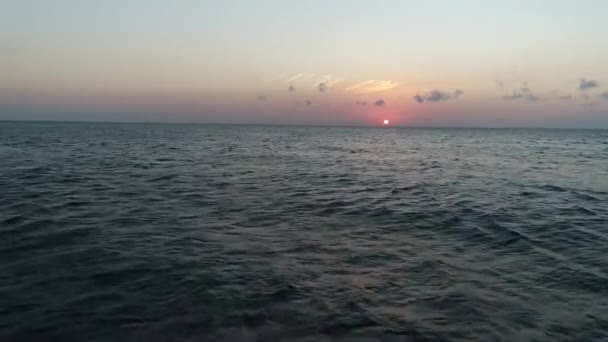 Amanecer Bali Grabación Realizó Costa Este Isla Ciudad Amed — Vídeo de stock