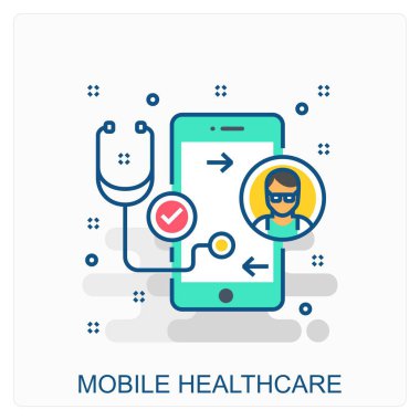 Bu Yüksek Kaliteli Simge İllüstrasyon tüm Tıbbi ve diğer farklı kavramları tek bir yerde tüm içerir.