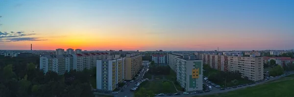 Şehir Tallinn Estonya Bölgesinin Mustamjae Havadan Görünümü — Stok fotoğraf