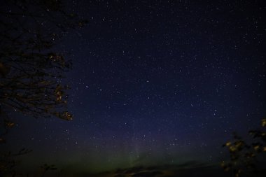 Gece gökyüzündeki yıldızlar
