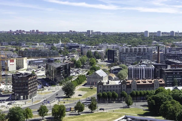 Veduta Aerea Sul Paesaggio Urbano Tallinn Estonia — Foto Stock