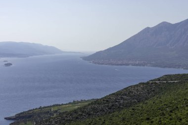 Güzel manzara ve deniz Hırvatistan