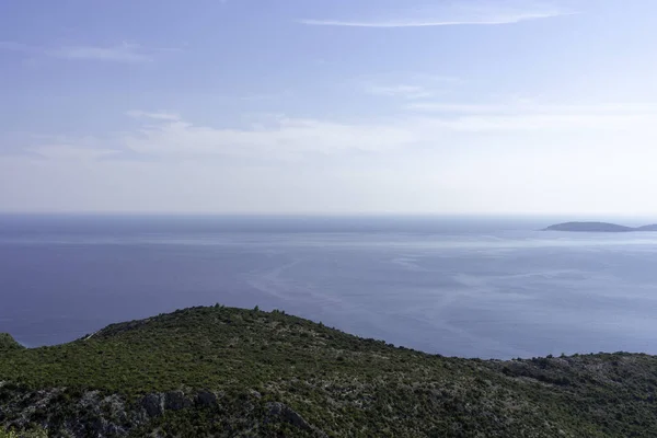 Schöne Landschaft Und Meer Kroatien — Stockfoto