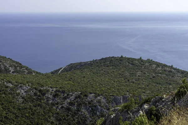 Schöne Landschaft Und Meer Kroatien — Stockfoto