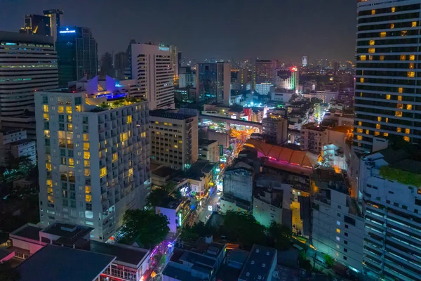 View Bangkok Twilight Night — Stock Photo, Image