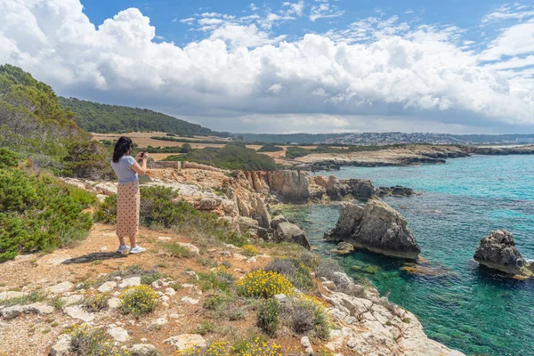 メノルカ島 バレアレス諸島 スペイン ストック写真