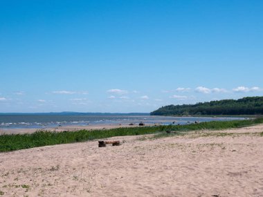 Yaz mevsiminde Baltık kıyıları