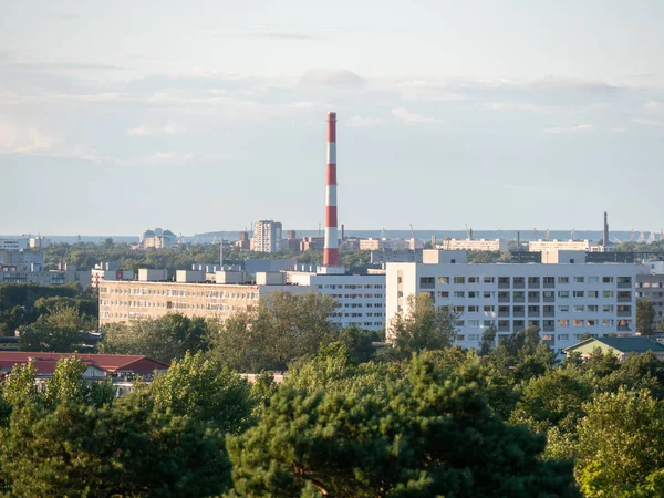 Widok Miasto Tallin Estonia Okręg Mustamjae — Zdjęcie stockowe