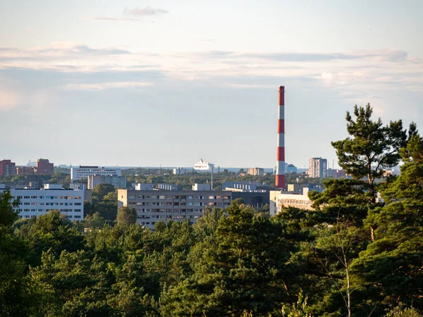 Utsikt Över Staden Tallinn Estland Distrikt Mustamjae — Stockfoto