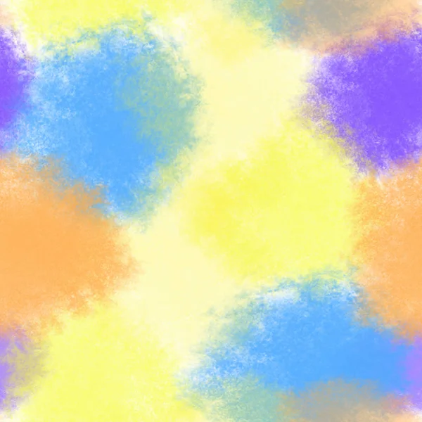 Akvarell ljusa abstrakt bakgrund med färgglada blots. sömlös borrhålsinstruktionen — Stockfoto